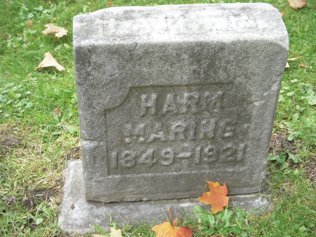 grafsteen harm maring on 18 Oct 2009.